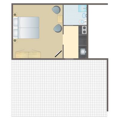 2-persoons bungalow