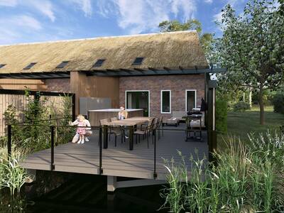6-persoons Wellness Waterfront boerderij