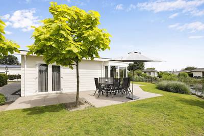 Strandhuis Deluxe (zonder TV): 6-persoons accommodatie, 3 slaapkamers