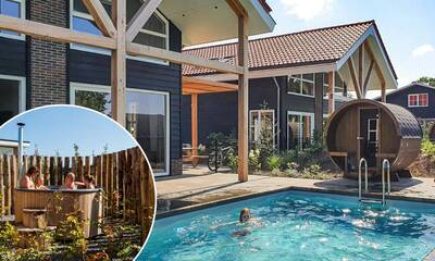 Villa 10 personen Zwembad en Wellness (Hottub)