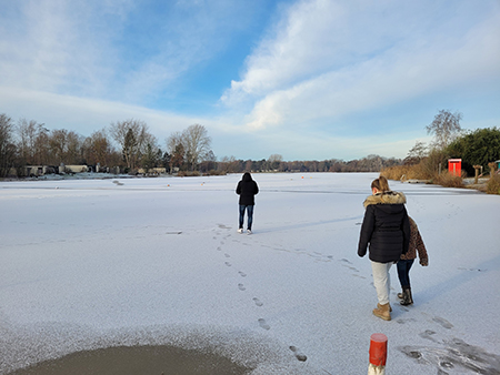 Grote meer op Center Parcs De Huttenheugte