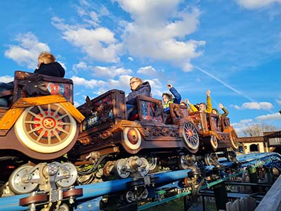 Max en Moritz achtbaan in de Efteling