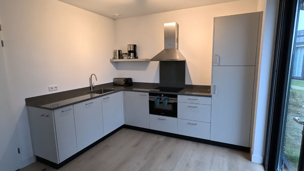 Keuken van de 6-persoons villa op Landal de Strabrechtse Vennen