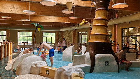 Peuterbad van Maji Springs op het Safari Resort Beekse Bergen