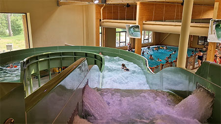 De wildwaterbaan in Maji Springs op Safari Resort Beekse Bergen