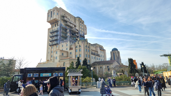The Twilight Zone Tower of Terror, een attractie in Walt Disney Studios Park