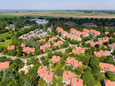 Aerial view of Center Parcs Park Nordseeküste
