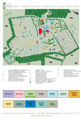 Plattegrond Landgoed Ruwinkel
