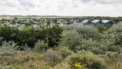 Foto van een hoger punt gemaakt van vakantiepark Molecaten Hoogduin