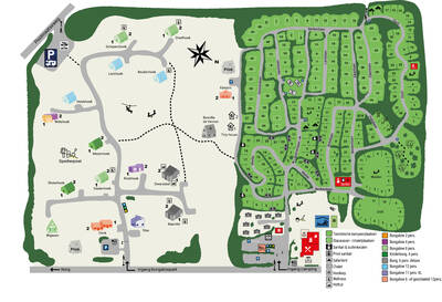 Plattegrond Camping de Norgerberg