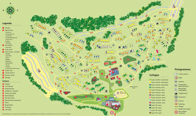 plattegrond centerparcs Les Ardennes