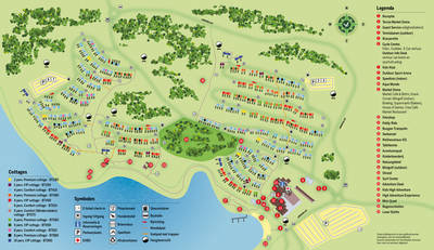 plattegrond centerparcs Park Bostalsee