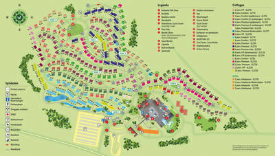 plattegrond centerparcs Park Hochsauerland