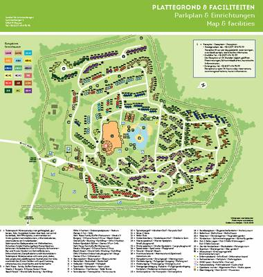 plattegrond De Lommerbergen