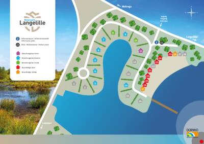 Plattegrond Dormio Waterpark Langelille