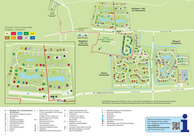 plattegrond Duinpark ’t Hof van Haamstede