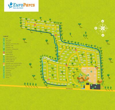 Plattegrond Duinresorts Parc du Soleil