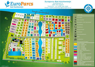 Plattegrond EuroParcs Bad Hulckesteijn
