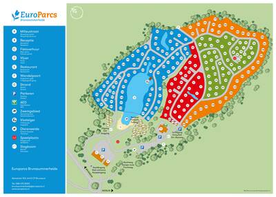 plattegrond europarcs brunssummerheide Plattegrond EuroParcs Brunssummerheide