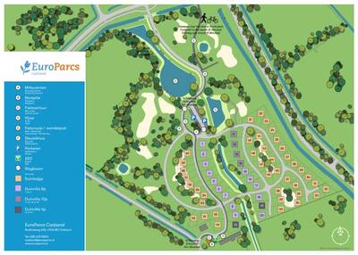 Plattegrond EuroParcs Cadzand