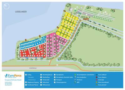 plattegrond europarcs europarcs enkhuizer strand Plattegrond EuroParcs Enkhuizer Strand