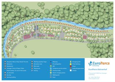 Plattegrond EuroParcs Kohnenhof