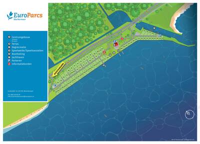 Plattegrond EuroParcs Markermeer