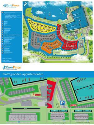 Plattegrond Europarcs Poort van Amsterdam
