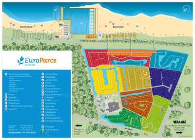 Plattegrond EuroParcs Zuiderzee