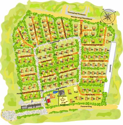 Plattegrond Ferienpark Grafschaft Bentheim