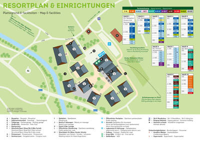 Plattegrond Landal Alpen Resort Maria Alm