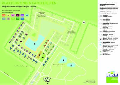 Plattegrond Landal Sallandse Heuvelrug