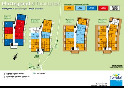 plattegrond Landal Vlieduyn