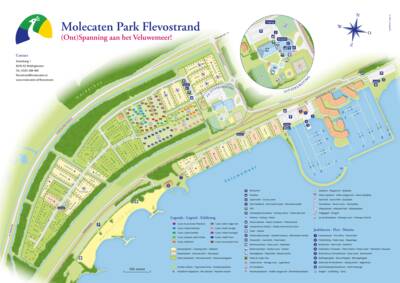 Plattegrond Molecaten Park Flevostrand