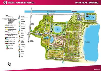 plattegrond Oostappen Parelstrand