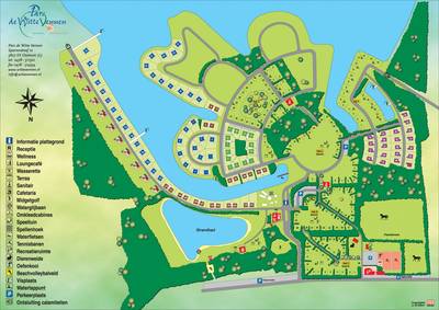 Plattegrond Park de Witte Vennen