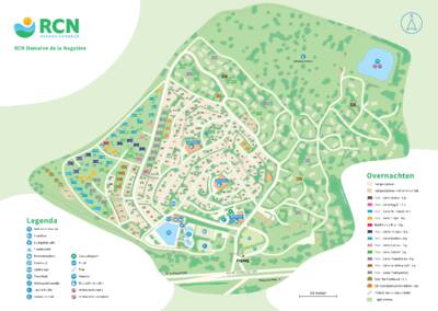 Plattegrond RCN Domaine de la Noguière