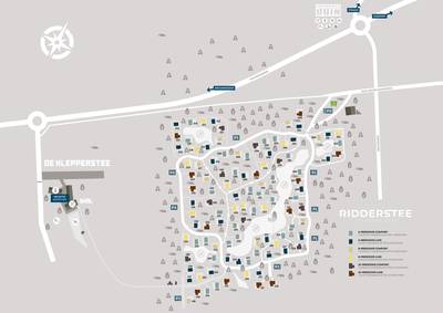 plattegrond Ridderstee Ouddorp Duin