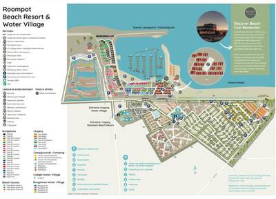 Plattegrond Roompot Beach Resort