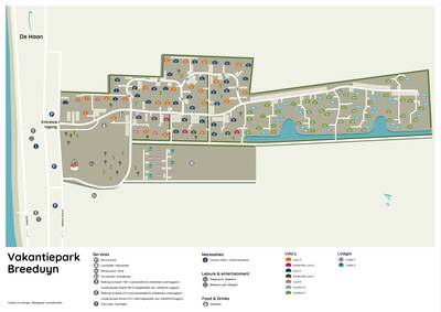 Plattegrond Roompot Breeduyn Village