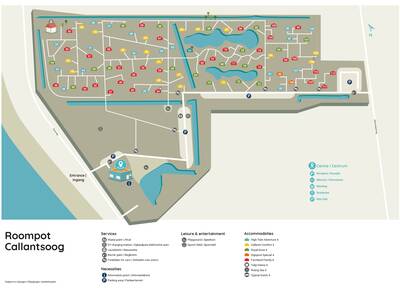 Plattegrond Roompot Callantsoog