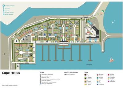 Plattegrond Roompot Cape Helius