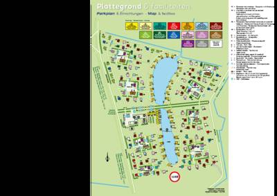 plattegrond Strand Resort Nieuwvliet-Bad