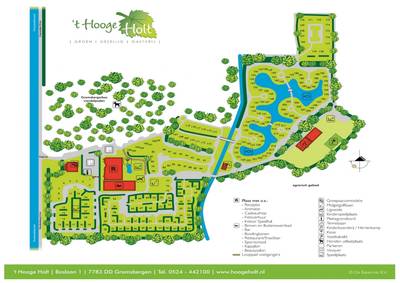 plattegrond 't Hooge Holt