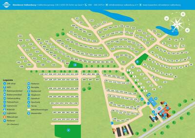 Plattegrond Topparken Résidence Valkenburg