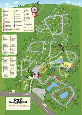 plattegrond Vakantiepark Sallandshoeve