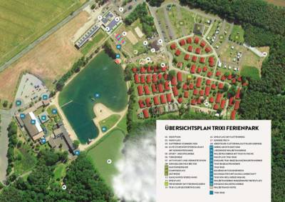 Plattegrond Vakantiepark Trixi-Park