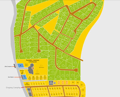 Plattegrond Waldferienpark Gerolstein