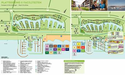 plattegrond waterparc Veluwemeer