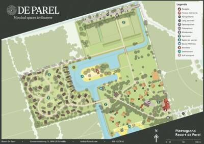 Plattegrond Resort de Parel